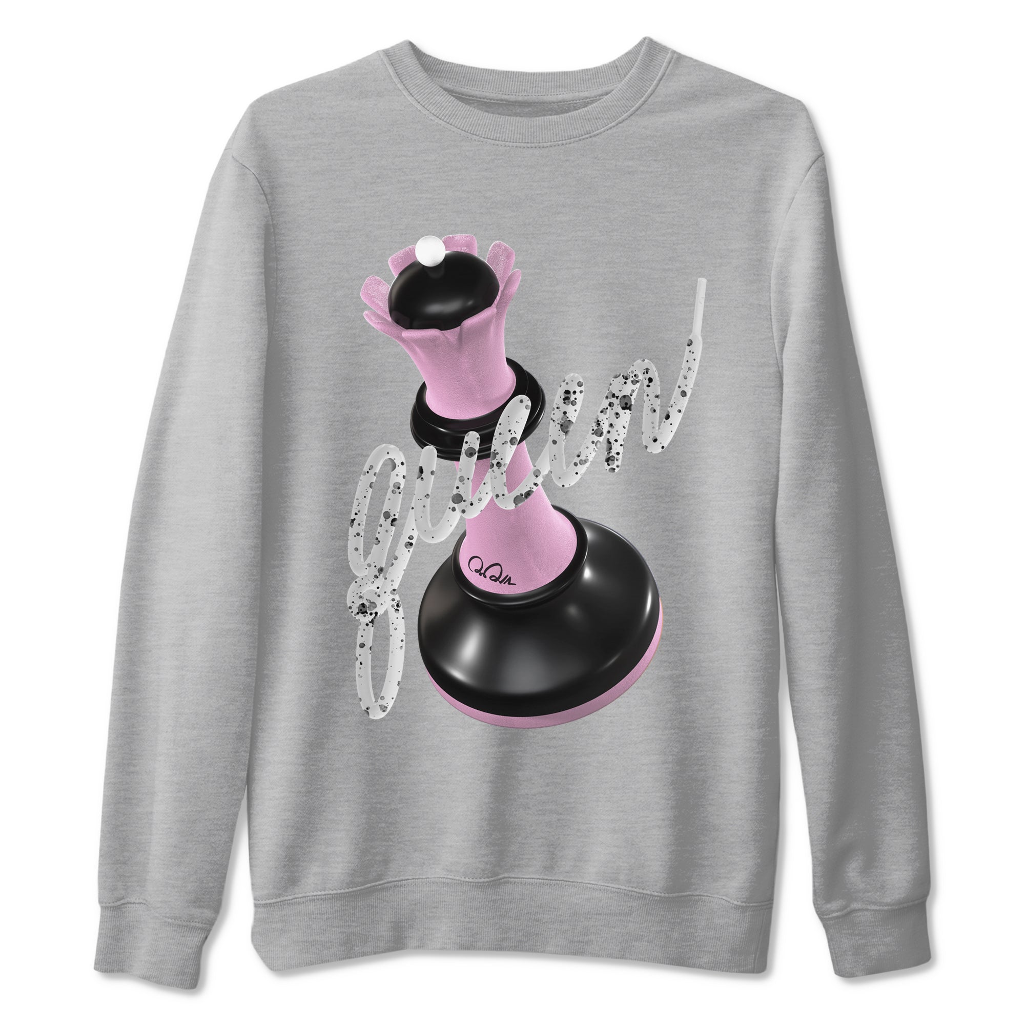 3D Queen Sneaker Tees - Air Jordan 4 Orchid