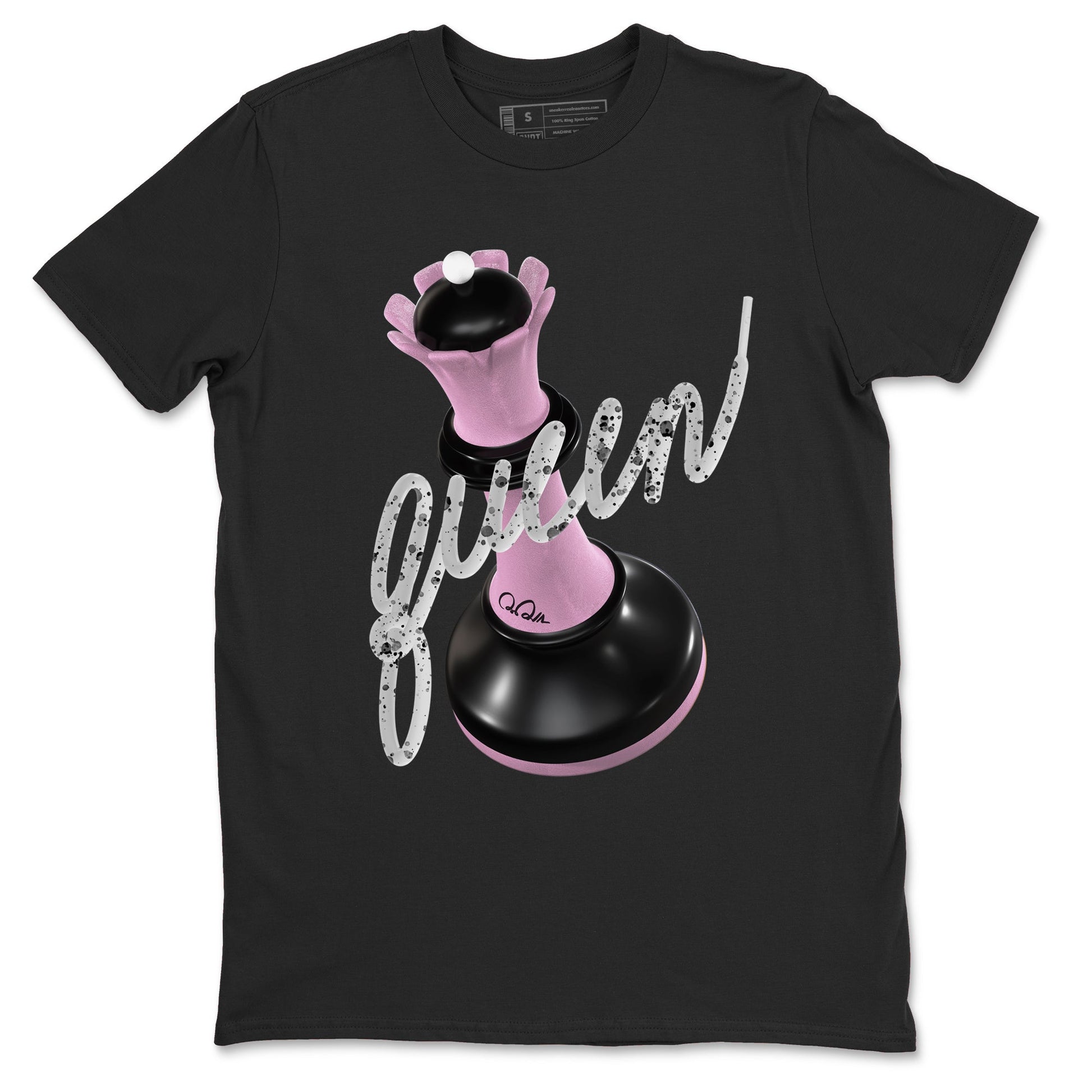 3D Queen Sneaker Tees - Air Jordan 4 Orchid