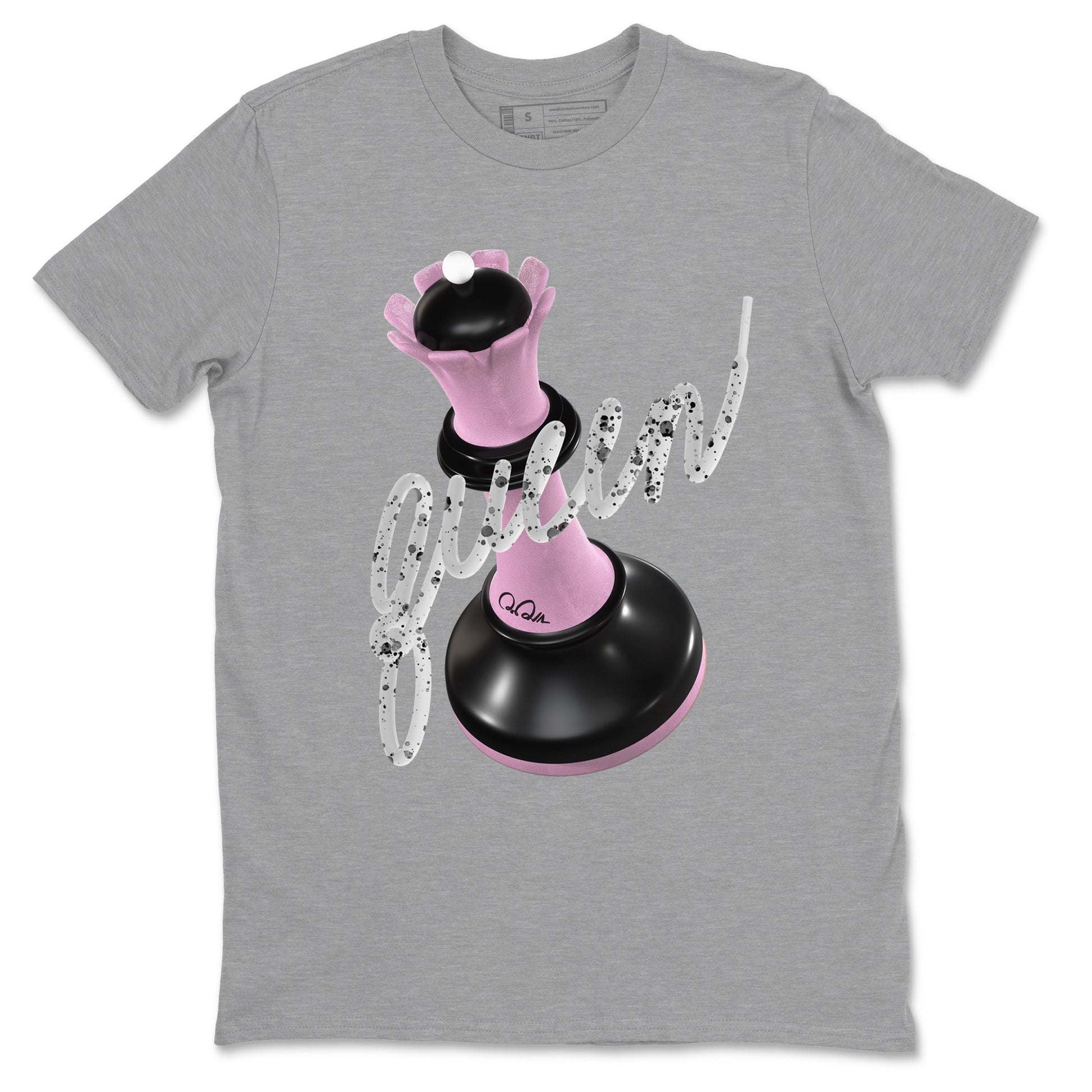 3D Queen Sneaker Tees - Air Jordan 4 Orchid