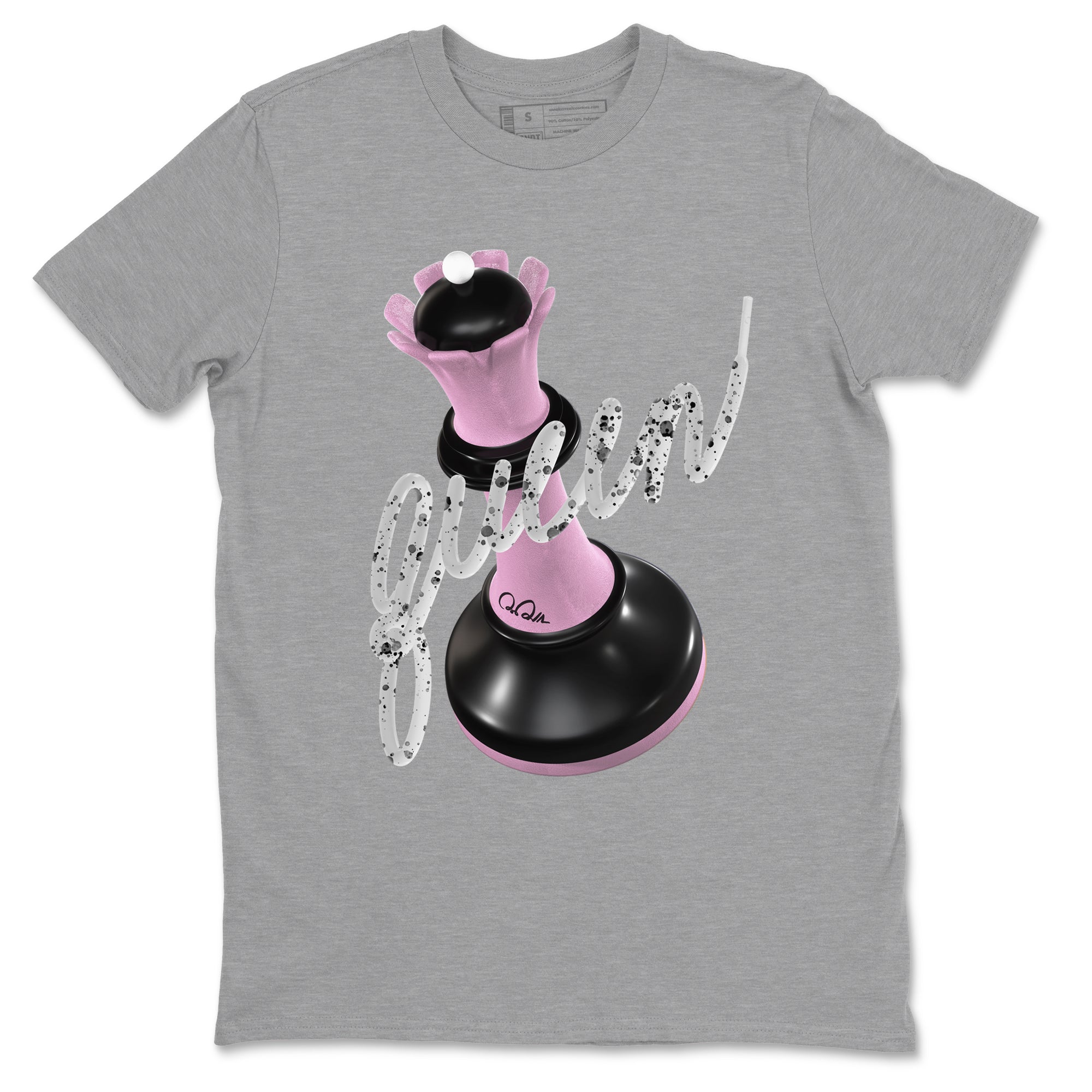 3D Queen Sneaker Tees - Air Jordan 4 Orchid
