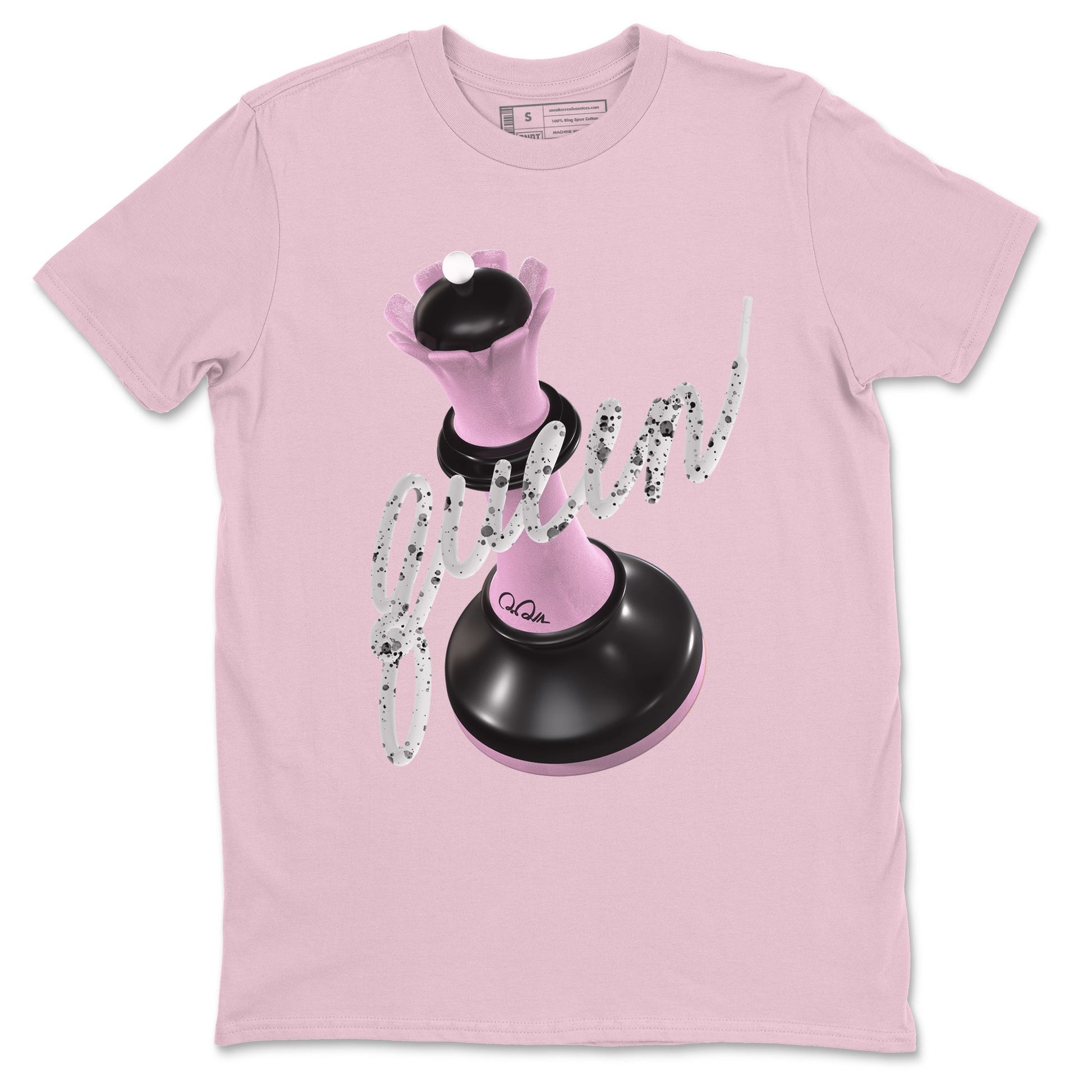 3D Queen Sneaker Tees - Air Jordan 4 Orchid
