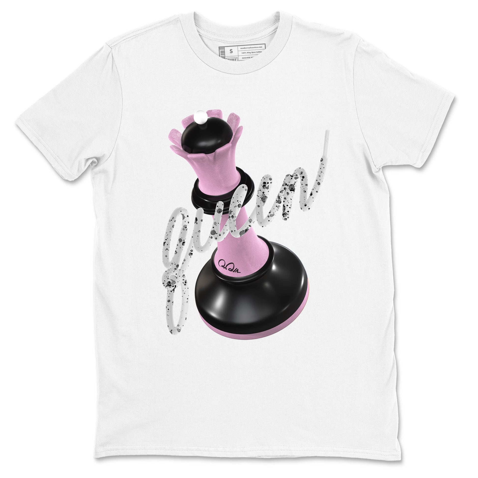 3D Queen Sneaker Tees - Air Jordan 4 Orchid