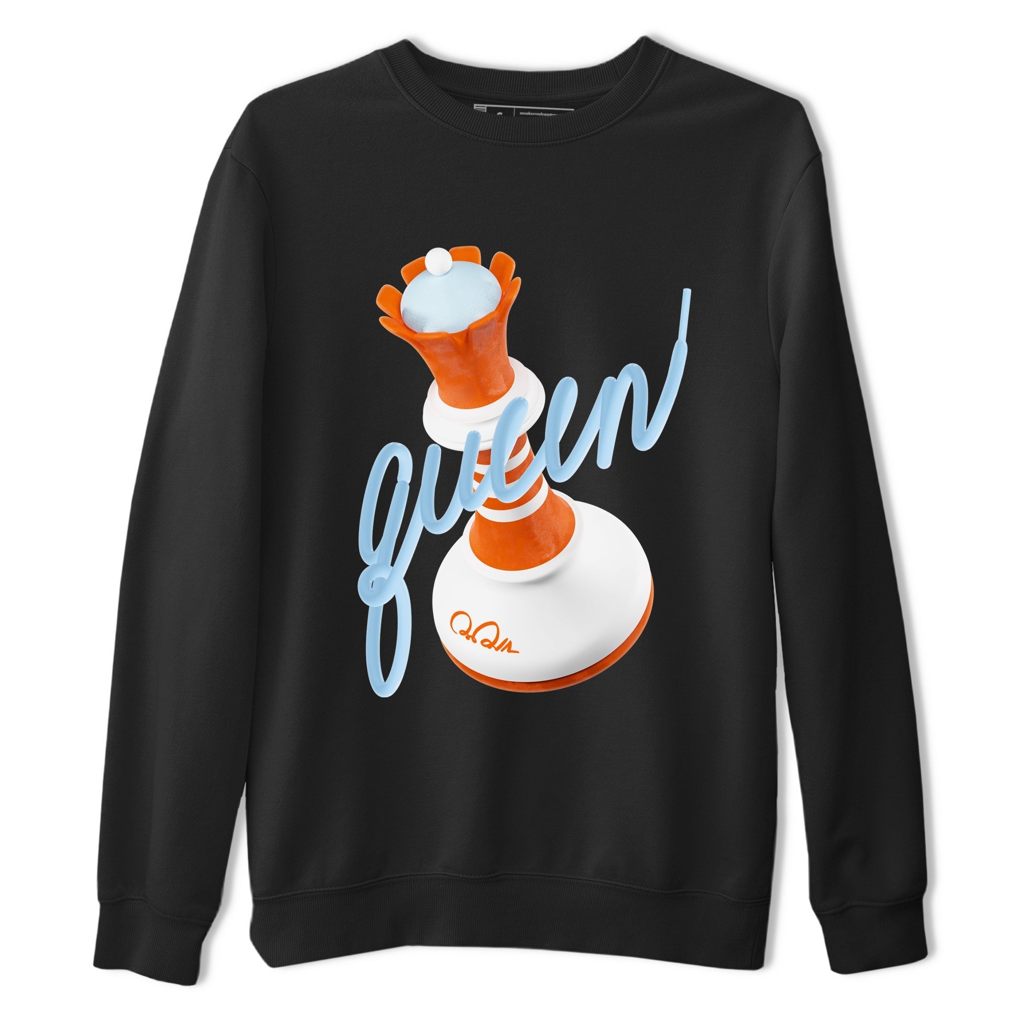 3D Queen Sneaker Tee - Crazy 8 Team Orange