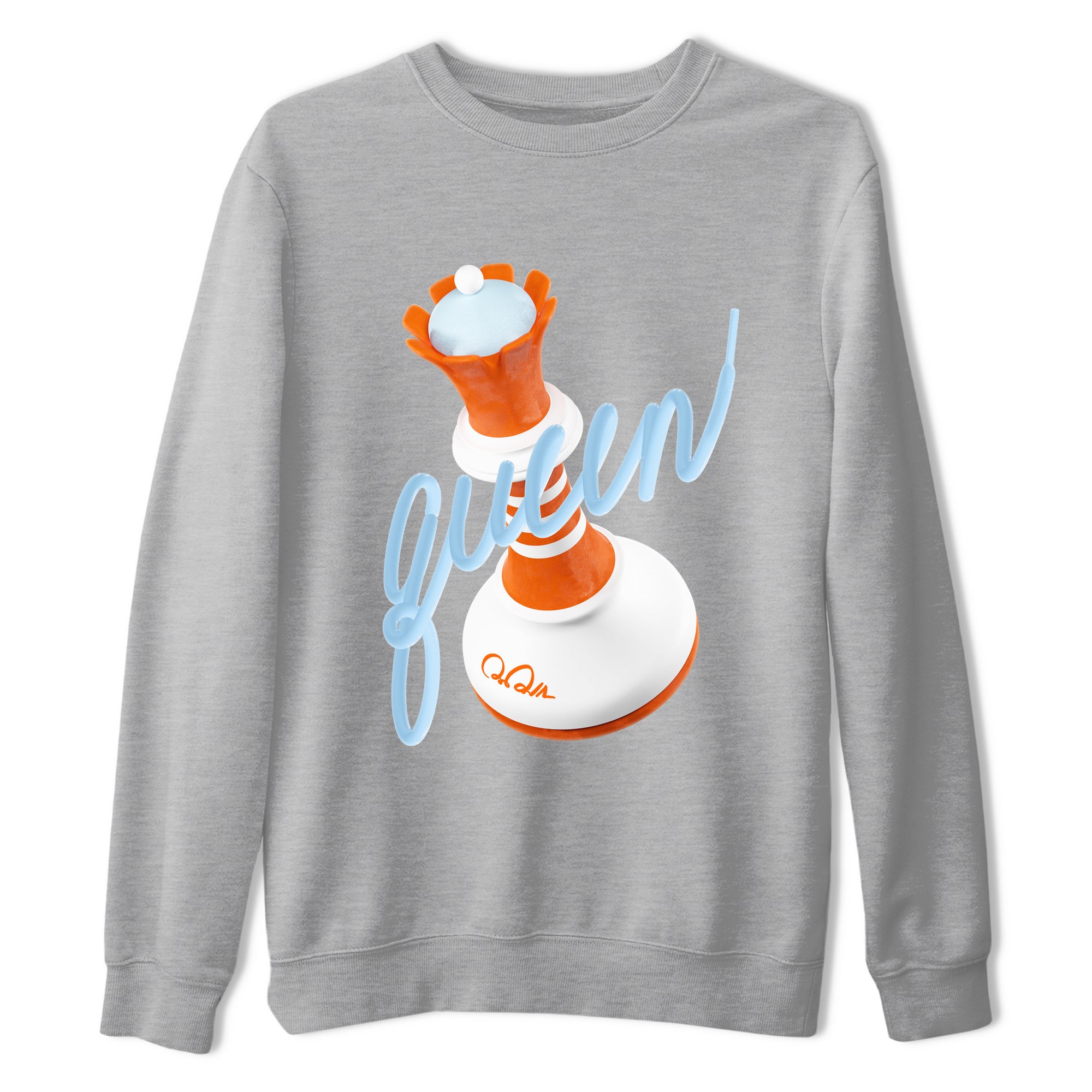 3D Queen Sneaker Tee - Crazy 8 Team Orange