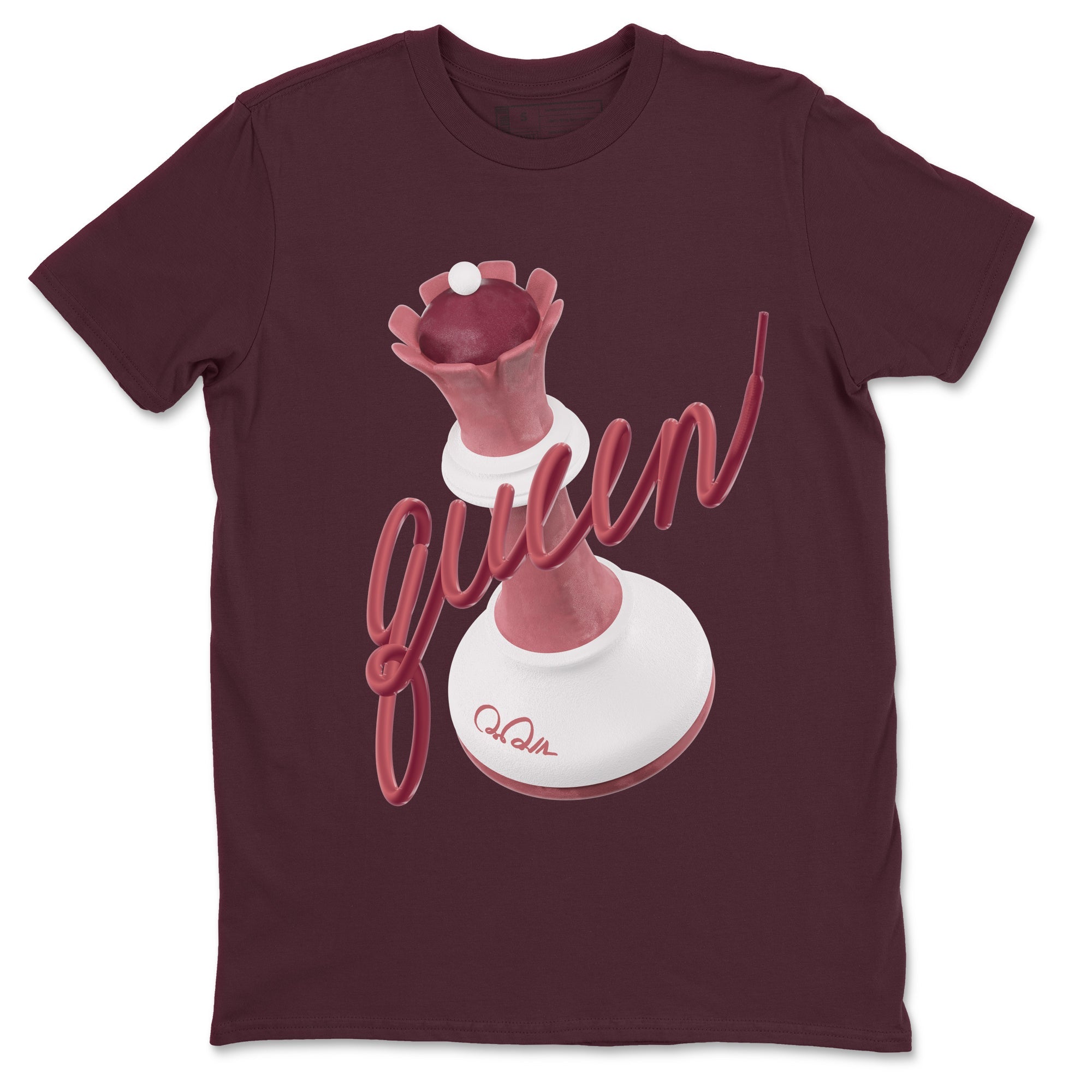 3D Queen Sneaker Tee - Dunk Valentines Day 2024