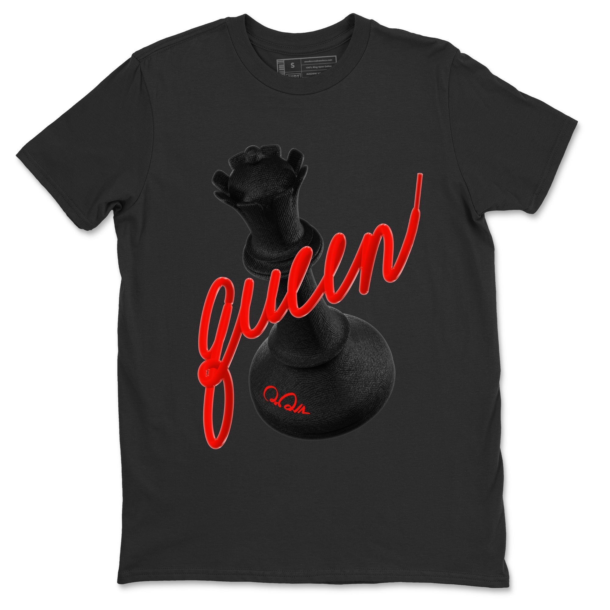 3D Queen Sneaker Tee - Yeezy 350 Bred