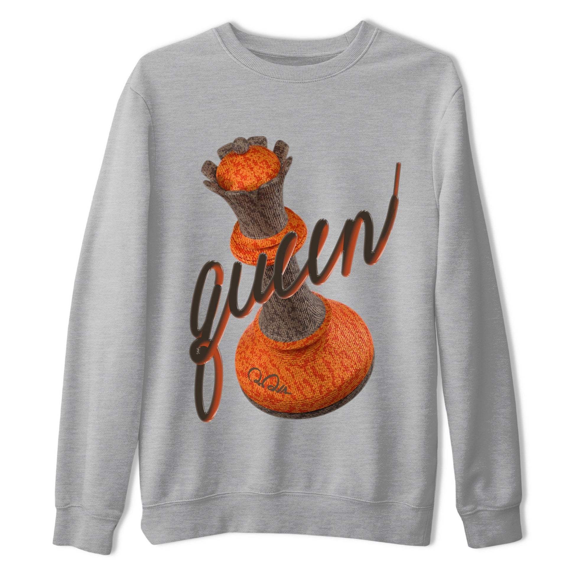 3D Queen Sneaker Tee - Yeezy 350 Carbon Beluga