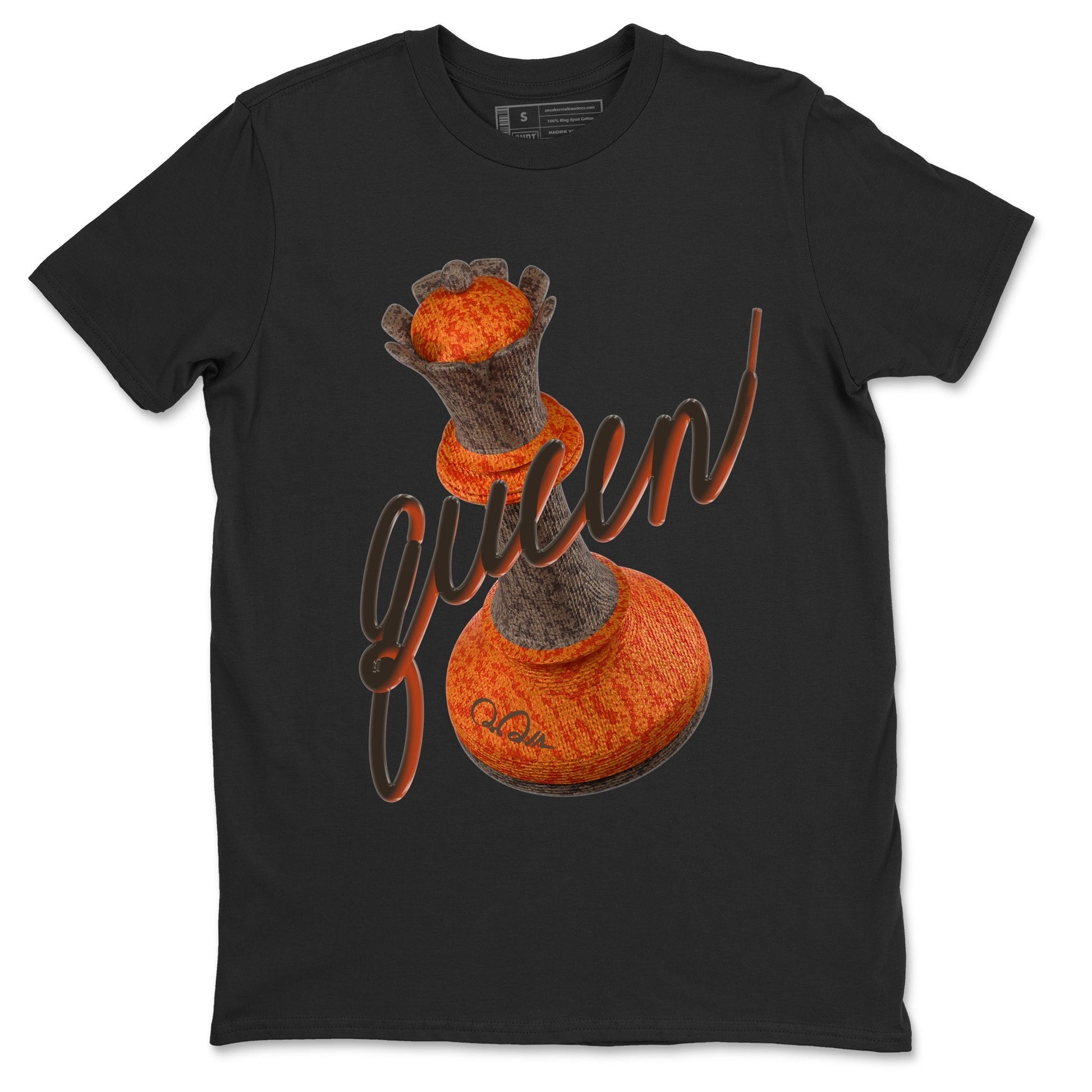 3D Queen Sneaker Tee - Yeezy 350 Carbon Beluga