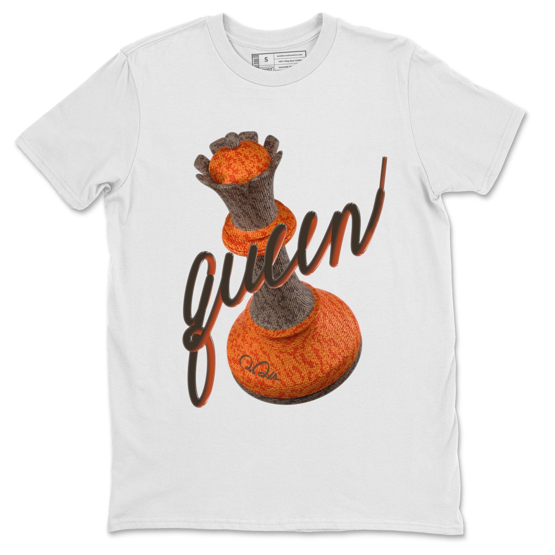 3D Queen Sneaker Tee - Yeezy 350 Carbon Beluga