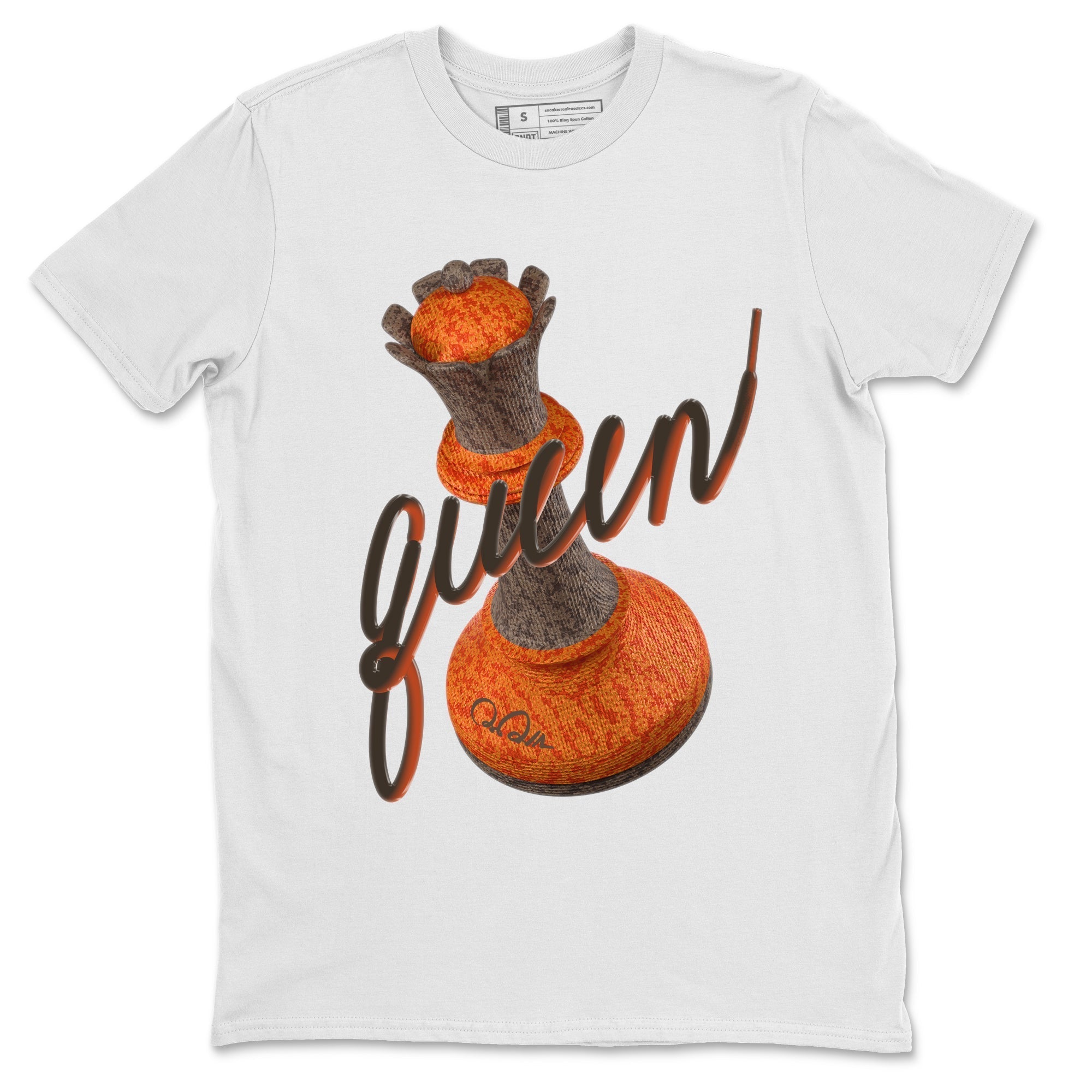 3D Queen Sneaker Tee - Yeezy 350 Carbon Beluga