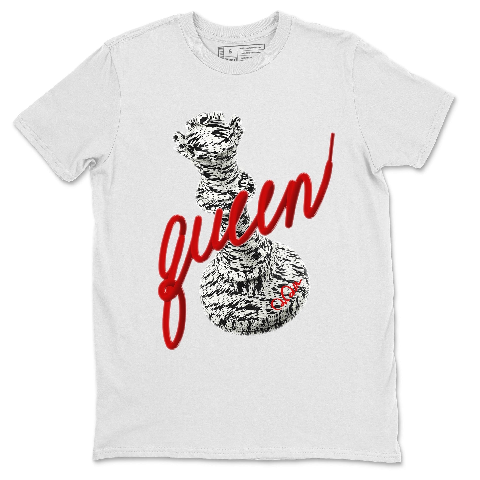 3D Queen Unisex Tops - Yeezy 350 Zebra