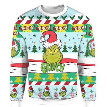 3D Shirt GiftGrinch Christmas Ugly Xmas Sweater ? Usalast