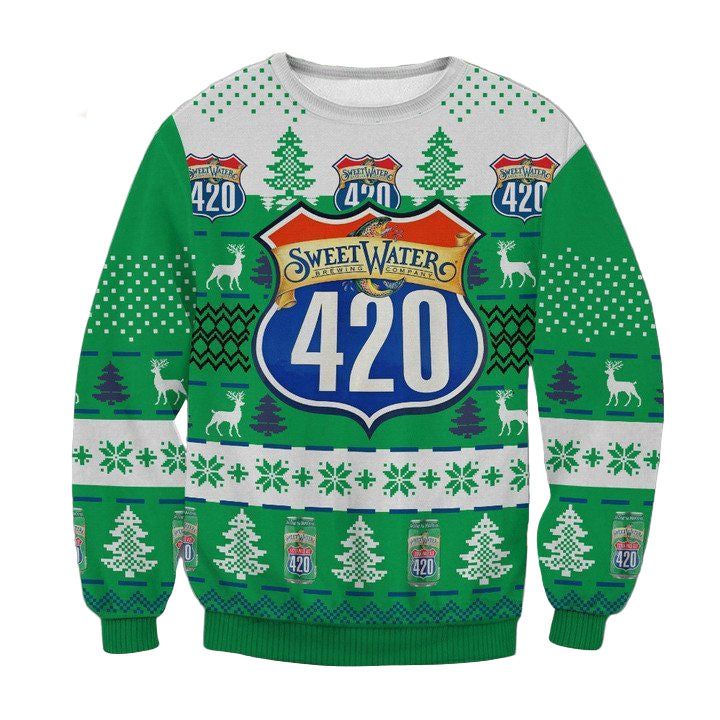 420 Extra Pale Ale Ugly Christmas Sweater 2022 ? Usalast