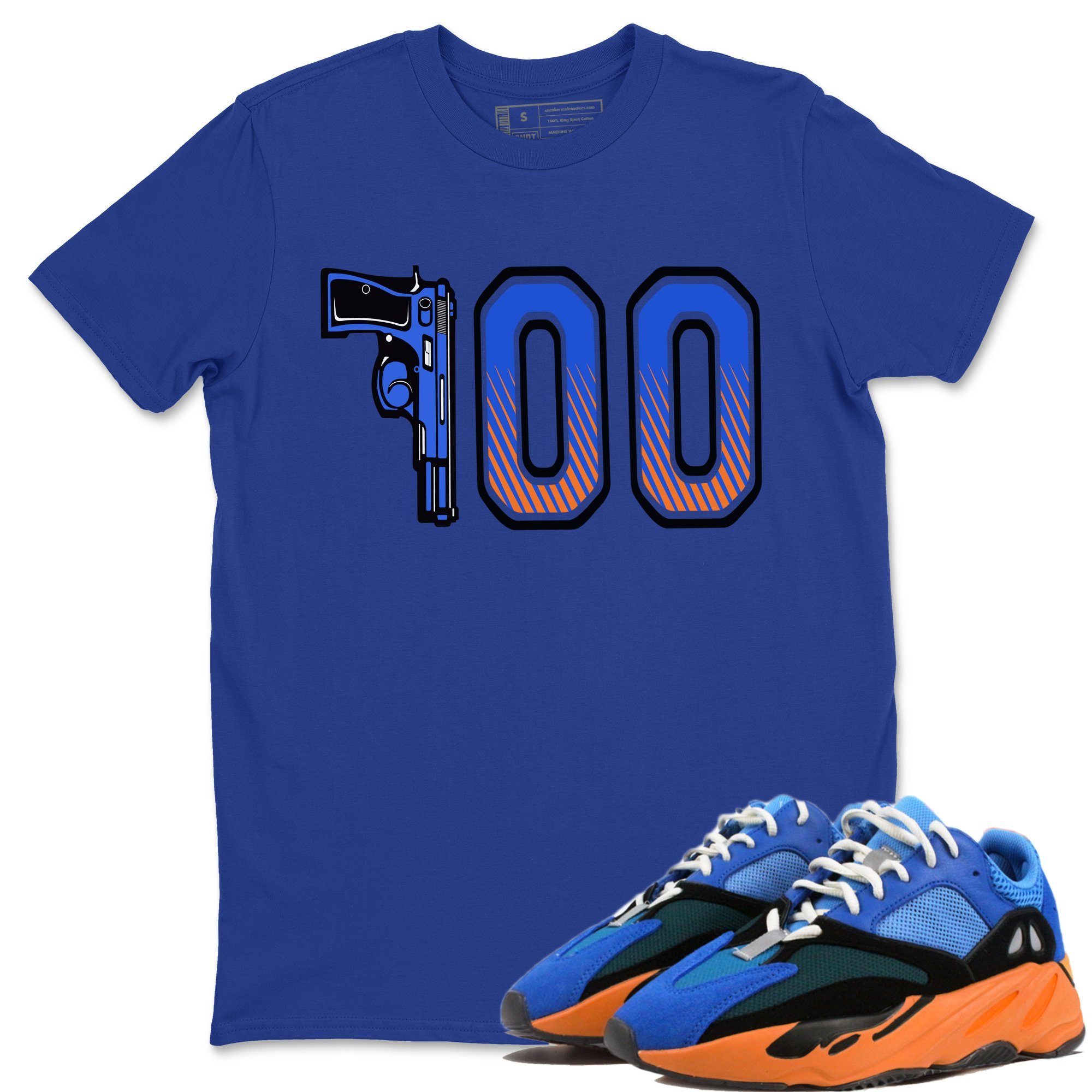 Number 700 Unisex Tops - Yeezy 700 Bright Blue