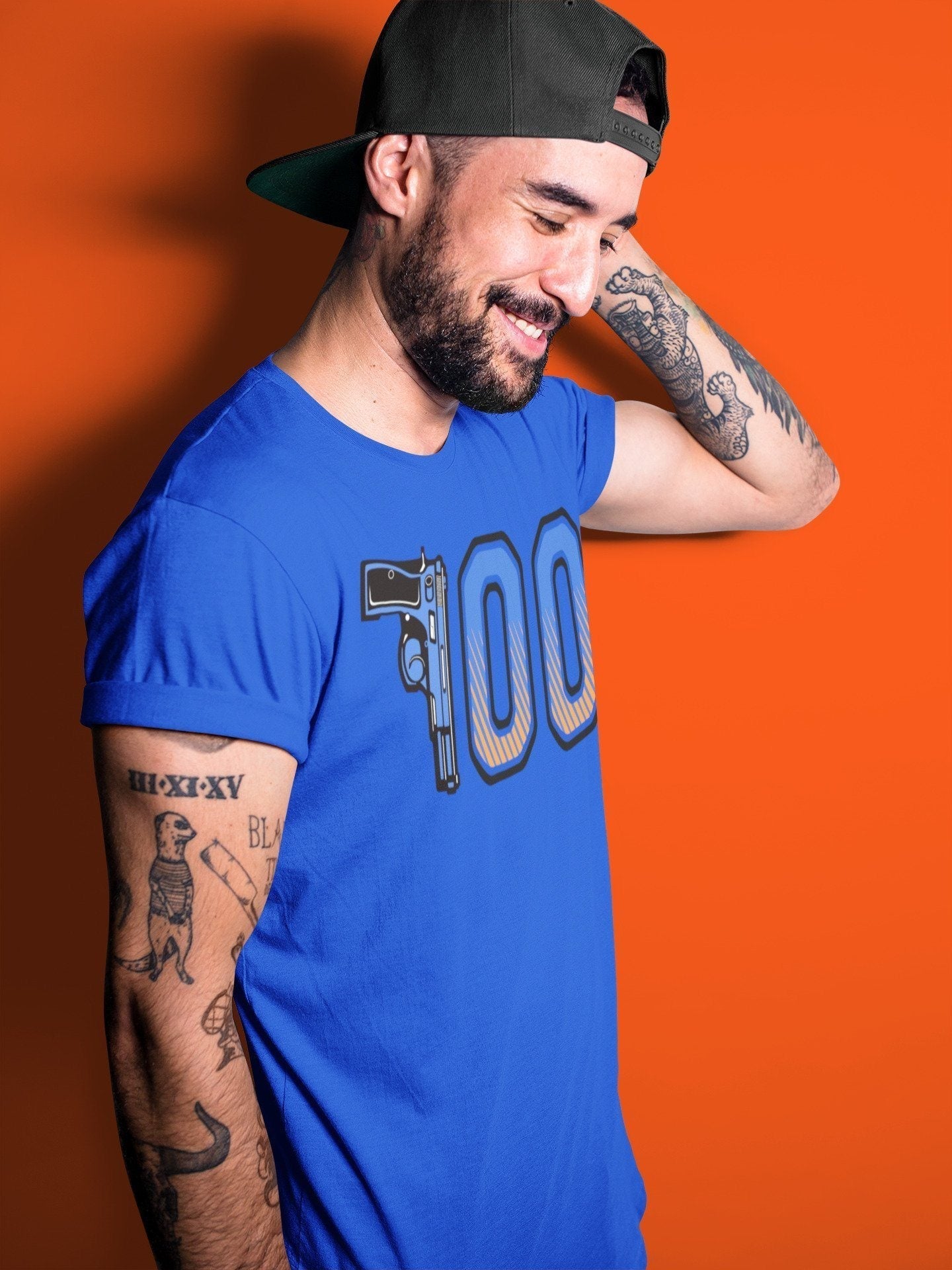 Number 700 Unisex Tops - Yeezy 700 Bright Blue