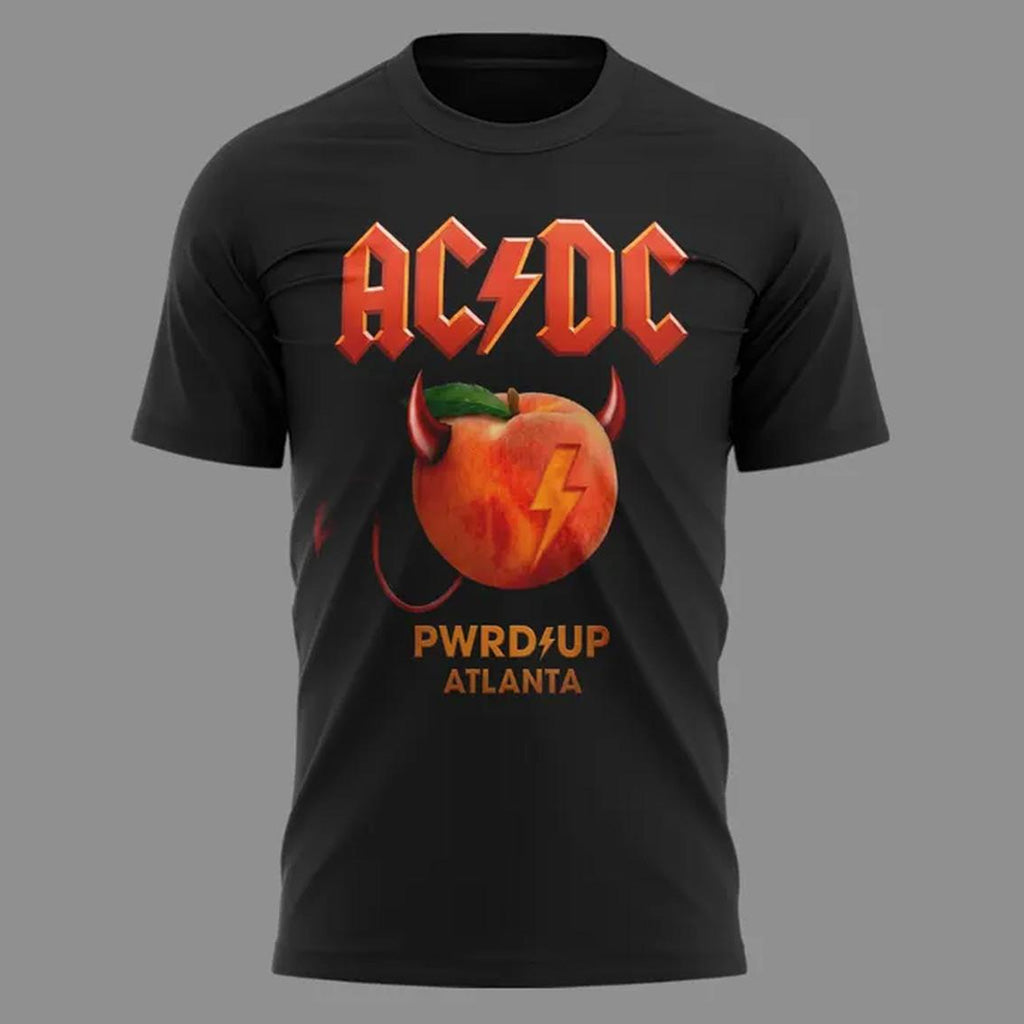 AC-DC PWR UP Tour 2026 Mercedes-Benz Stadium Graphic Shirt for Rock Music Fans
