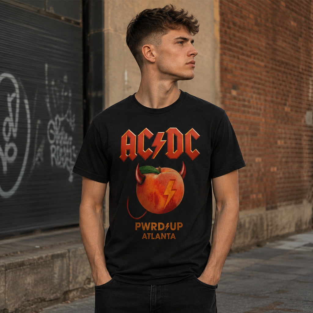 AC-DC PWR UP Tour 2026 Mercedes-Benz Stadium Graphic Shirt for Rock Music Fans