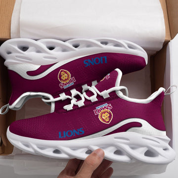 Afl Brisbane Lions New Trending D Printed Max Soul Clunky Sneaker Shoes For Men Women