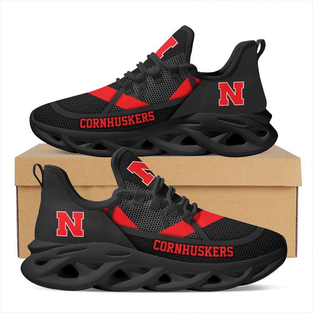 Nebraska Cornhuskers Max Soul Sneakers Running Sports Shoes For Men Women For Men Women