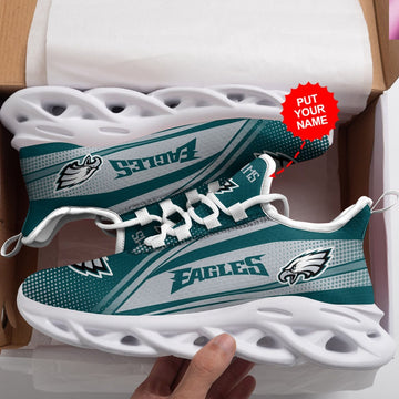 Philadelphia Eagles Custom Personalized Max Soul Sneakers Running Sports Shoes For Men Women For Men Women