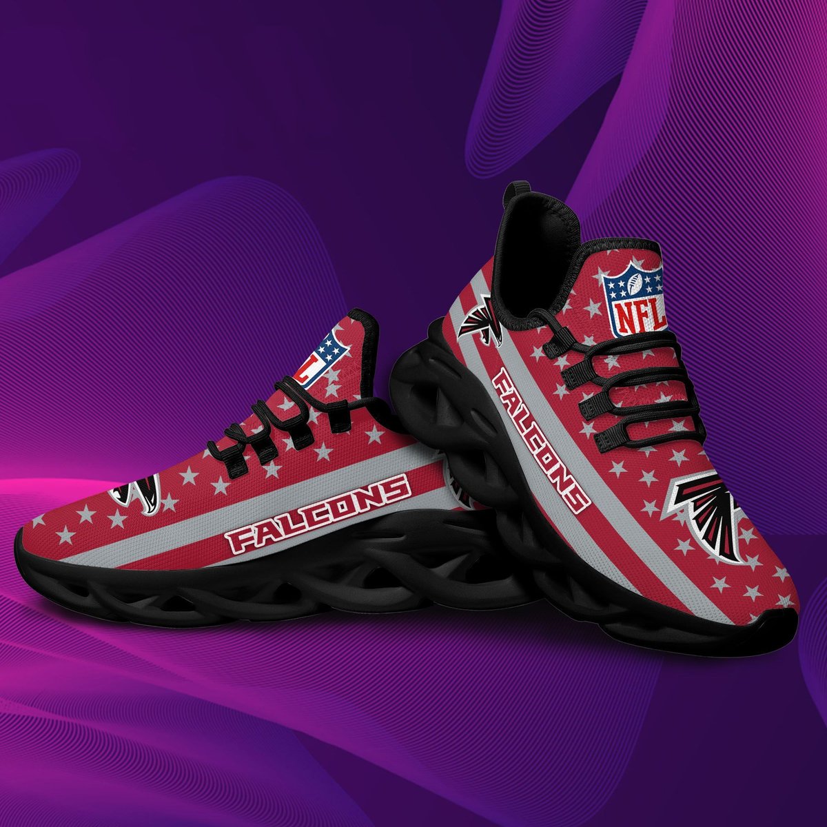 Atlanta Falcons Max Soul Sneakers Running Sports Shoes For Men Women For Men Women