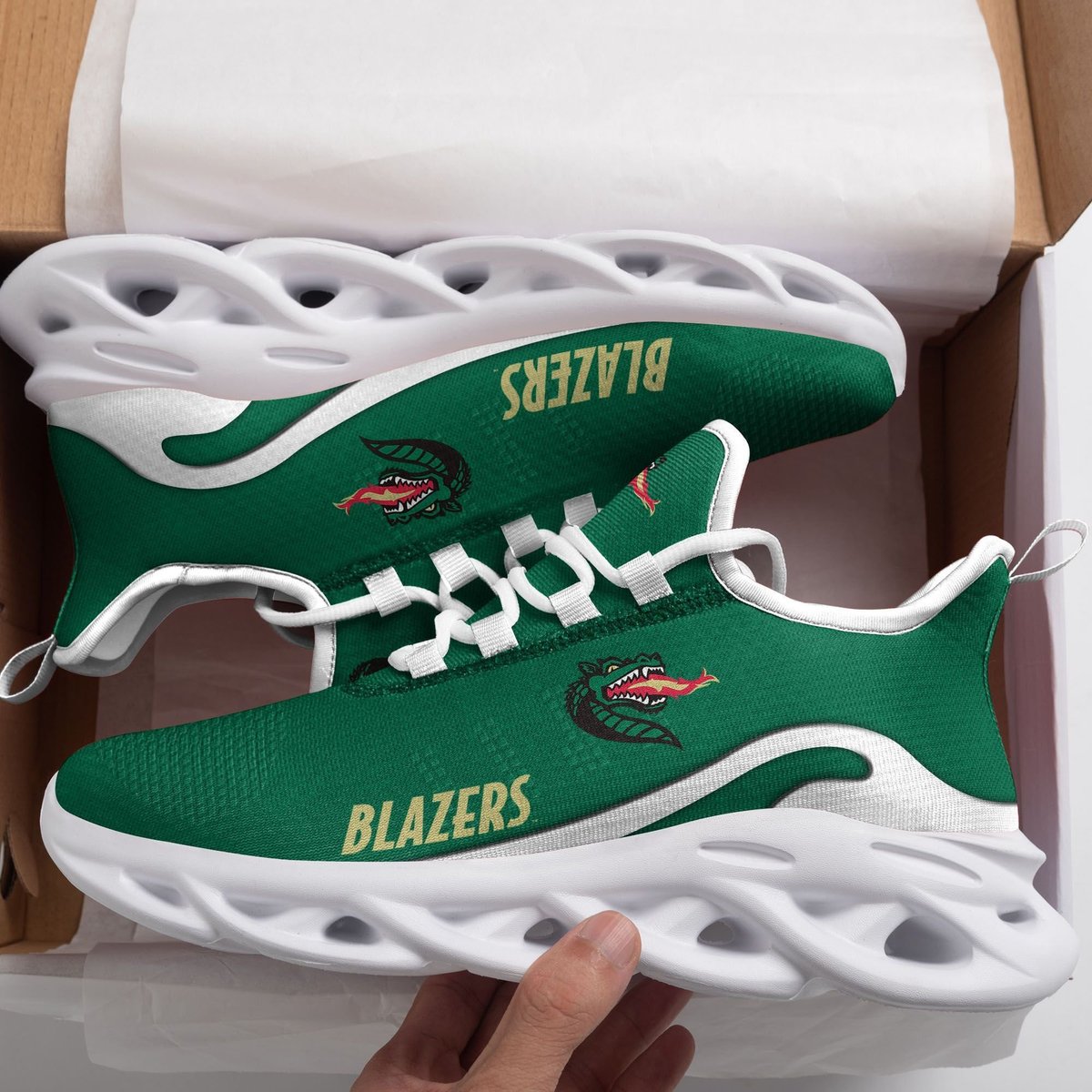 Uab Blazers New Trending D Printed Max Soul Clunky Sneaker Shoes For Men Women