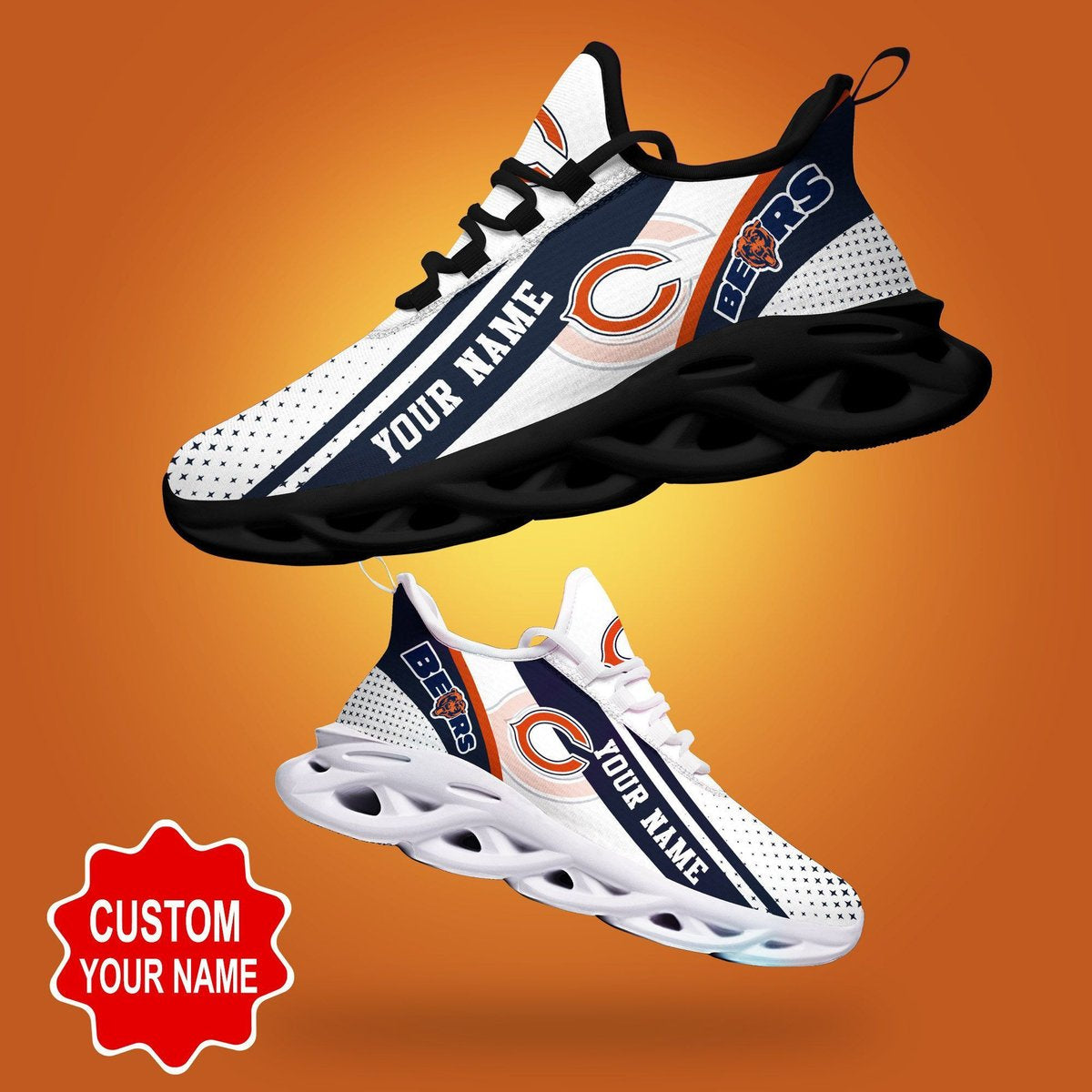Chicago Bearsmax Soul Shoes Dtms1510063 For Men Women