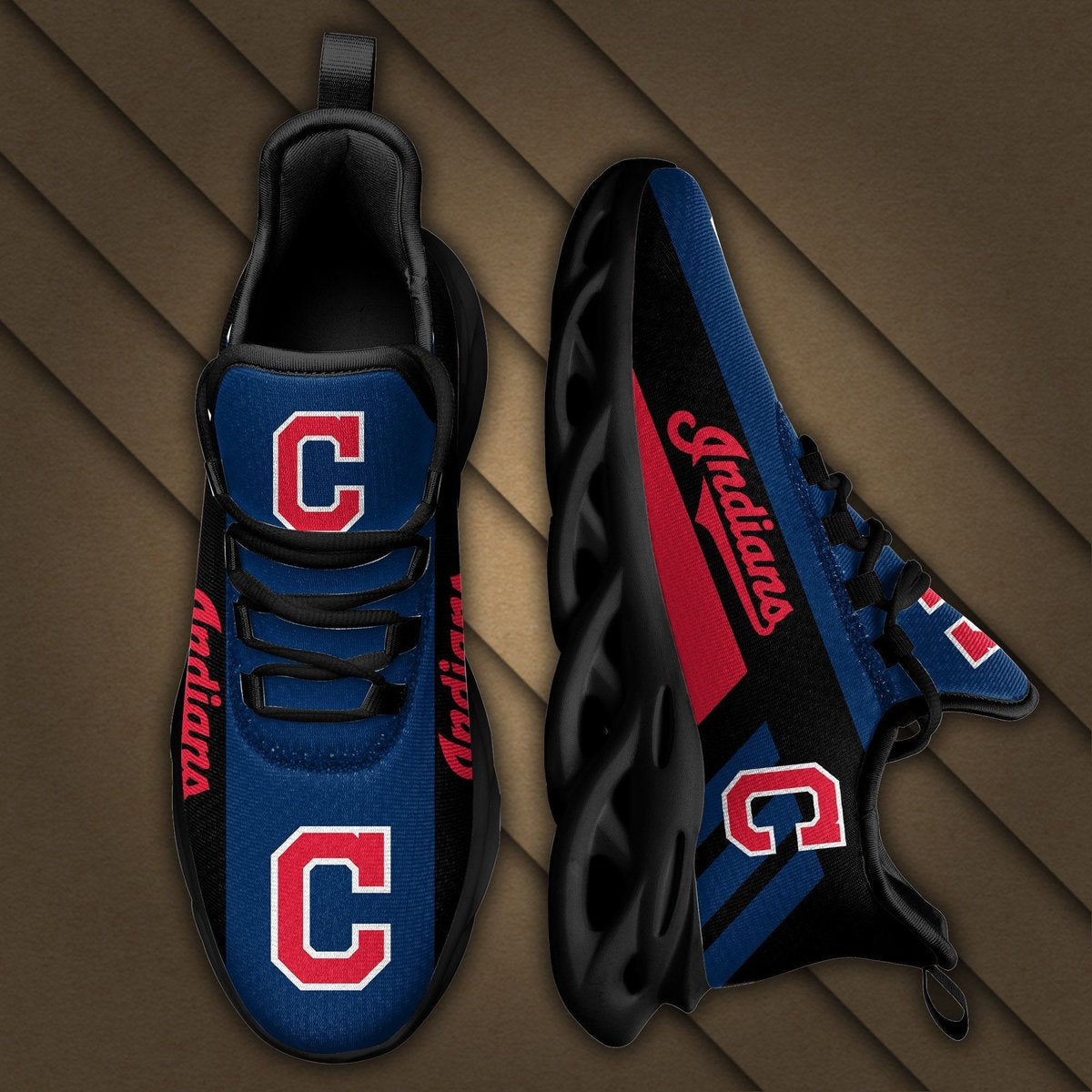 Cleveland Indians Max Soul Sneakers Running Sports Shoes For Men Women For Men Women