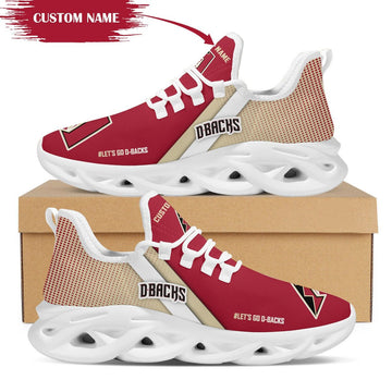 Arizona Diamondbacks Custom Personalized Max Soul Sneakers Running Sports Shoes For Men Women For Men Women