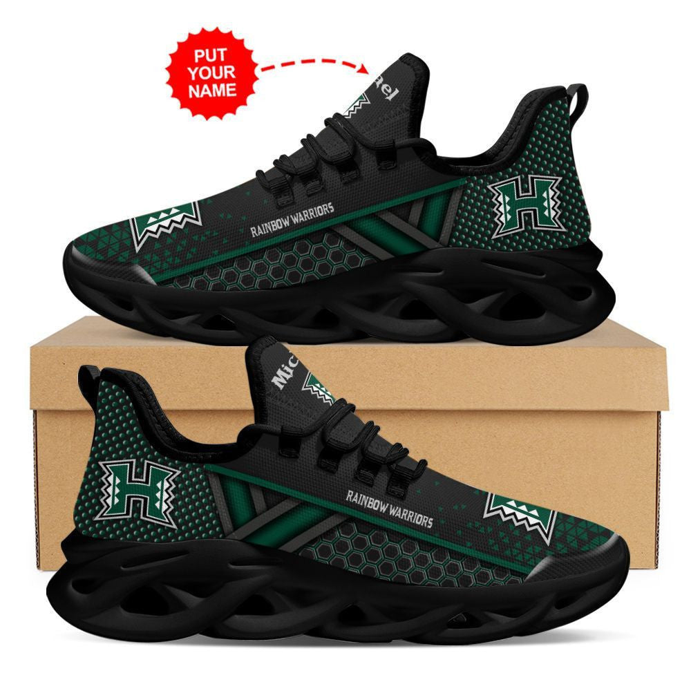 Hawaii Rainbow Warriors Shoes Max Soul Luxury 2 Custom Name 05 M3rtt0253 For Men Women