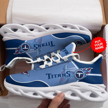 Tennessee Titans Custom Personalized Max Soul Sneakers Running Sports Shoes For Men Women For Men Women