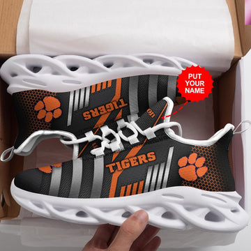 Clemson Tigers Custom Personalized Max Soul Sneakers Running Sports Shoes For Men Women For Men Women