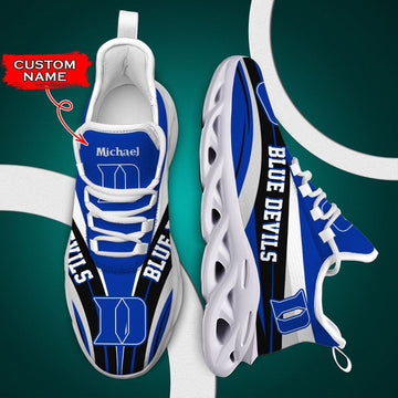 Duke Blue Devils Max Soul Clunky Sneakers Shoes Luxury Ncaa Custom Name For Men Women
