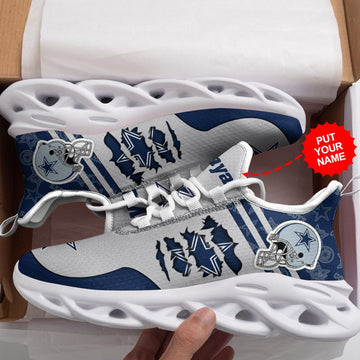 Dallas Cowboys Custom Personalized Max Soul Sneakers Running Sports Shoes For Men Women For Men Women
