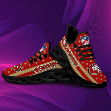San Francisco 49ers Max Soul Sneakers Running Sports Shoes For Men Women For Men Women