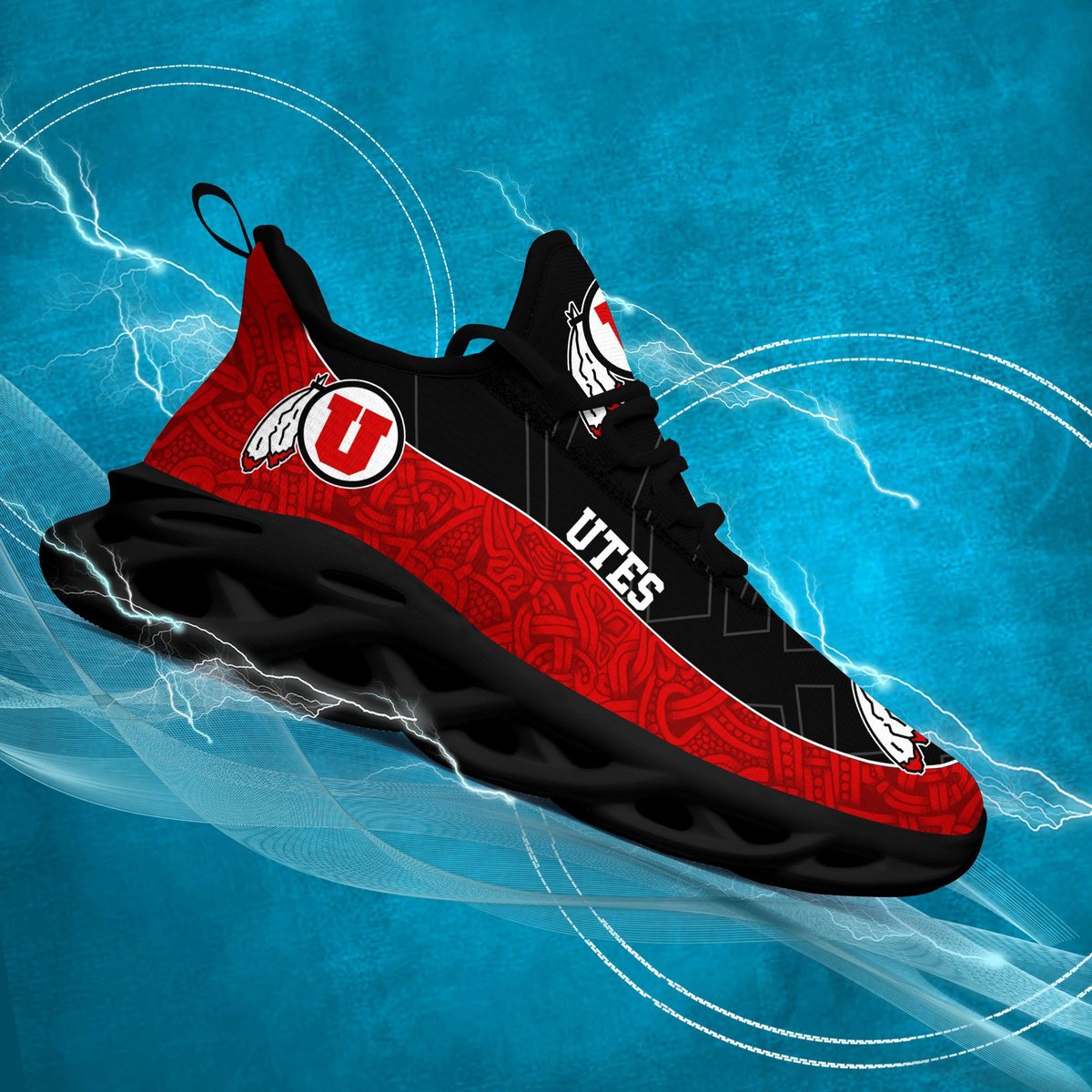 Tah Utes Ncaa2 Max Soul Sneakers New Trending Gift For Sport Lovers, Perfect Choice Camping Travel