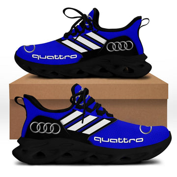 Audi Quattro Max Soul Sneakers Shoes, Gift For Fan 59, Running Shoes Max Soul Sneakers