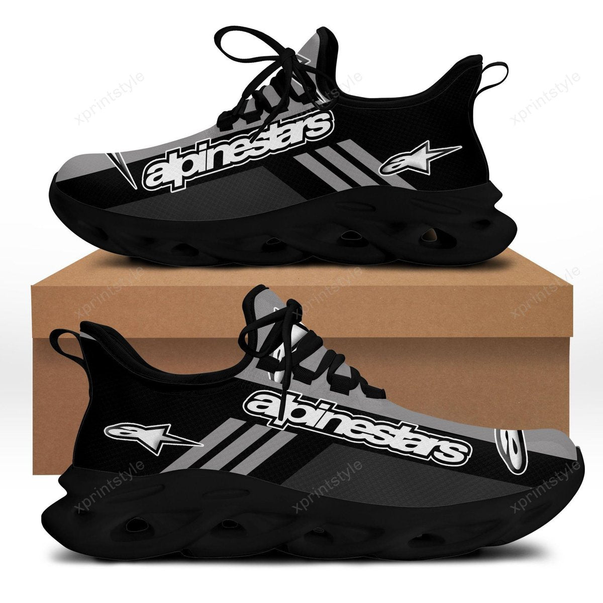 Alpinestars Max Soul Sneakers Shoes, Gift For Fan 114, Running Shoes Max Soul Sneakers