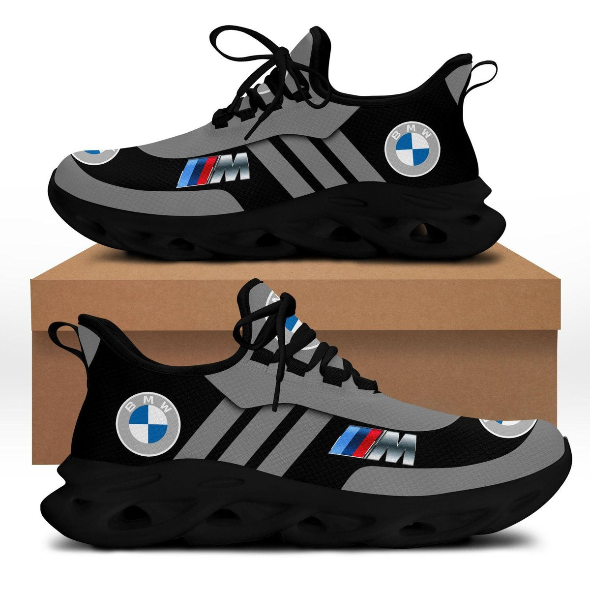 Bmw Max Soul Sneakers Shoes 23, Gift For Fan Running Shoes Max Soul Sneakers