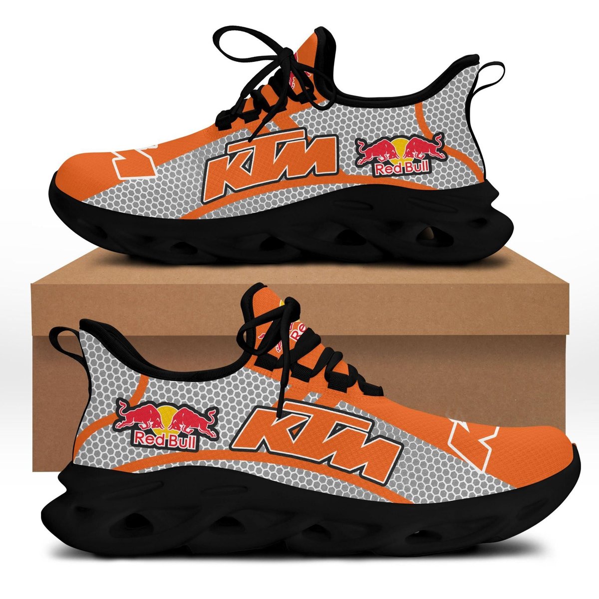 Ktm Racing Red Bull Motogp Racing Sport 5k75 Gifts For Fans Running Shoes Max Soul Sneakers