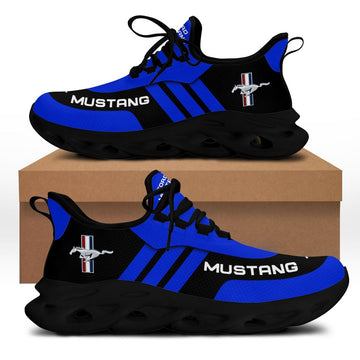 Ford Mustang Max Soul Sneakers Shoes 19, Gift For Fan Running Shoes Max Soul Sneakers