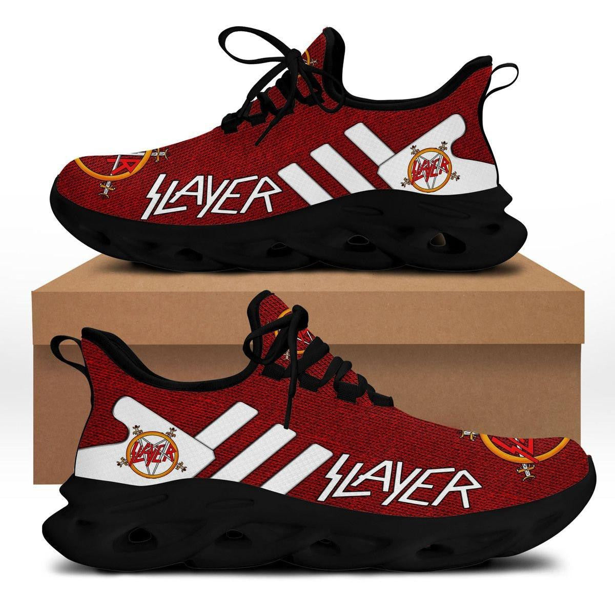 Slayer Rock Band 5k49 Gifts For Fans Running Shoes Max Soul Sneakers