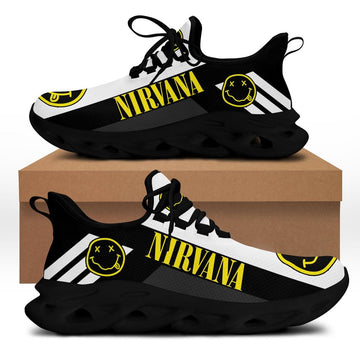 Nirvana Music Band 5k57 Gifts For Fans Running Shoes Max Soul Sneakers