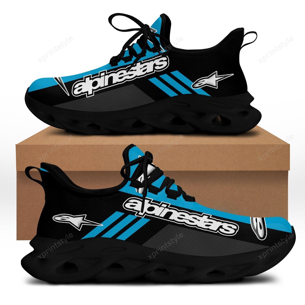 Alpinestars Max Soul Sneakers Shoes, Gift For Fan 113, Running Shoes Max Soul Sneakers