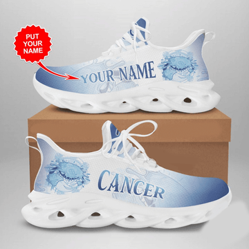 Custom Name Gift For Birthday Zodiac Cancer 1k598 Gifts For Fans Running Shoes Max Soul Sneakers