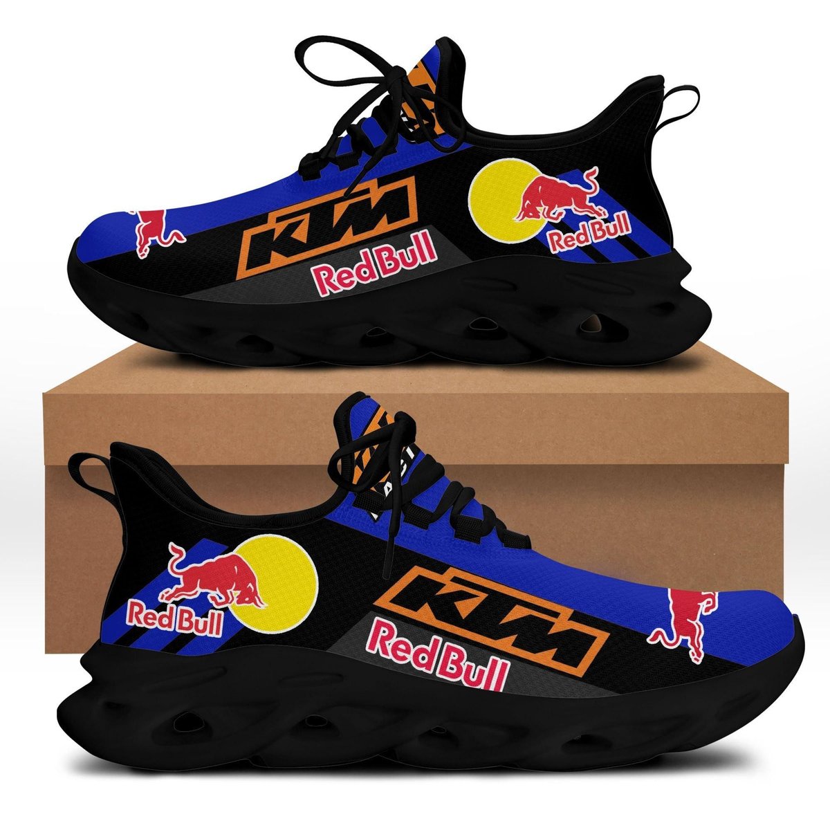 Ktm Racing Red Bull Motogp Racing Sport 5k70 Gifts For Fans Running Shoes Max Soul Sneakers
