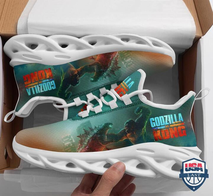 Godzilla Vs Kong Movies 1k571 Gifts For Fans Running Shoes Max Soul Sneakers