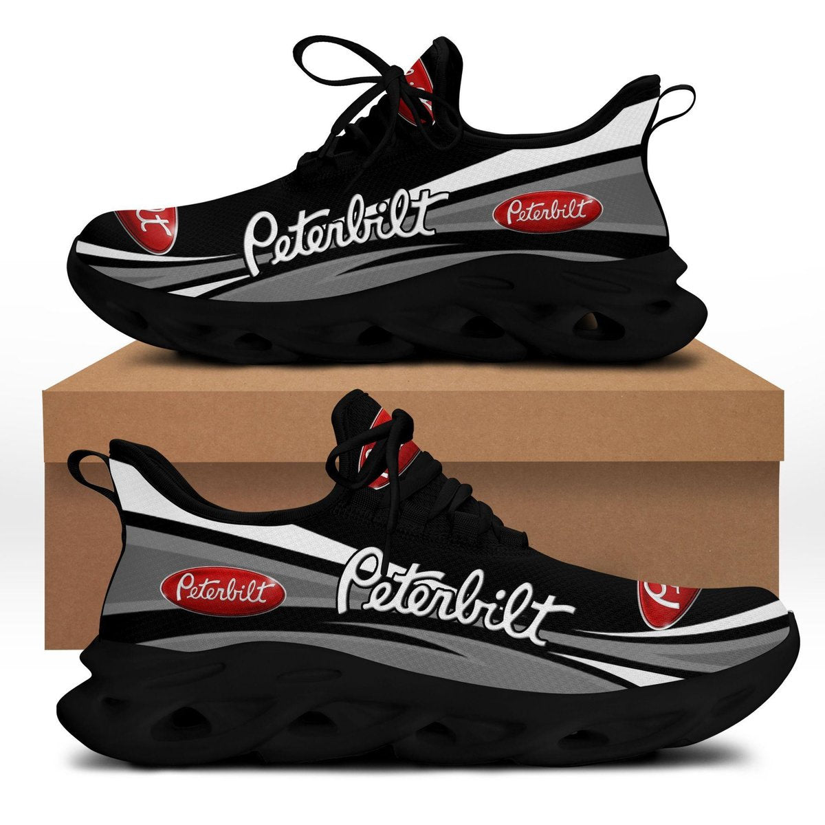 Peterbilt Max Soul Sneakers Shoes, Gift For Fan 3, Running Shoes Max Soul Sneakers