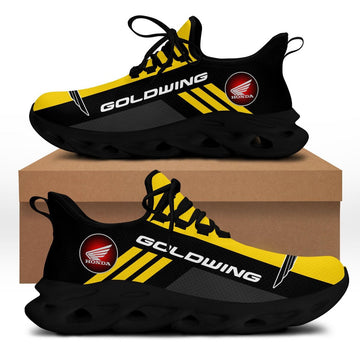 Honda Gold Wing Max Soul Sneakers Shoes, Gift For Fan 72, Running Shoes Max Soul Sneakers