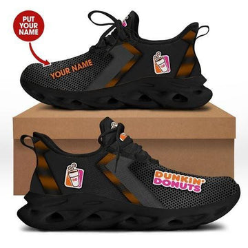 Dunkin Donuts Custom Name 1k524 Gifts For Fans Running Shoes Max Soul Sneakers